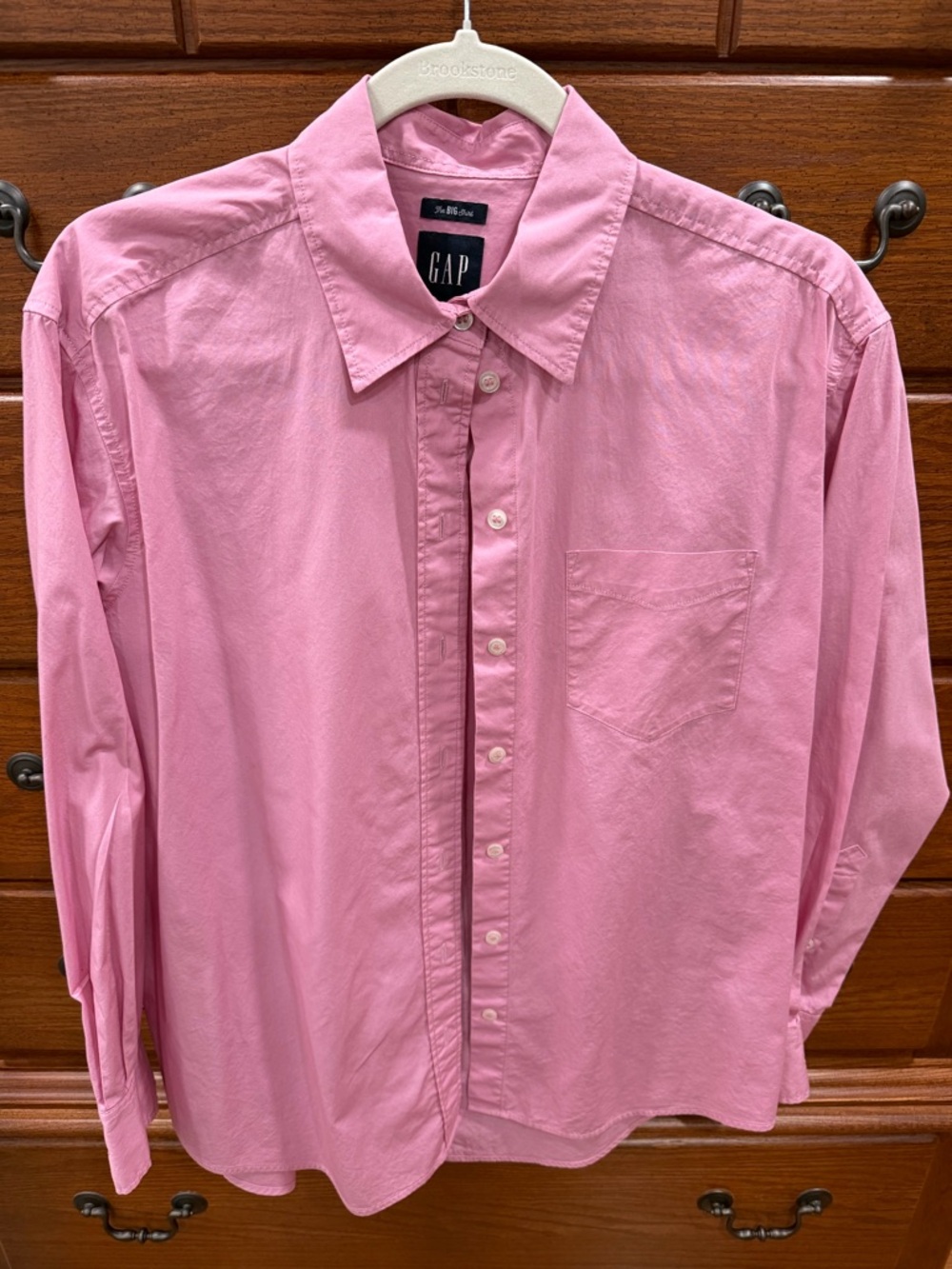 Gap Big Shirt pink, xs